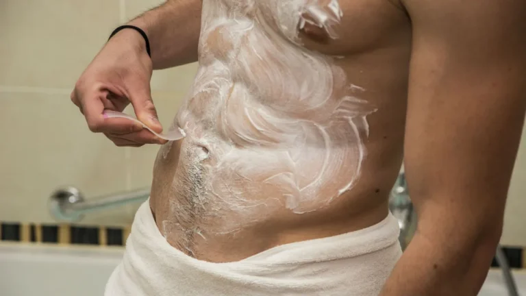 manscaping shaving body